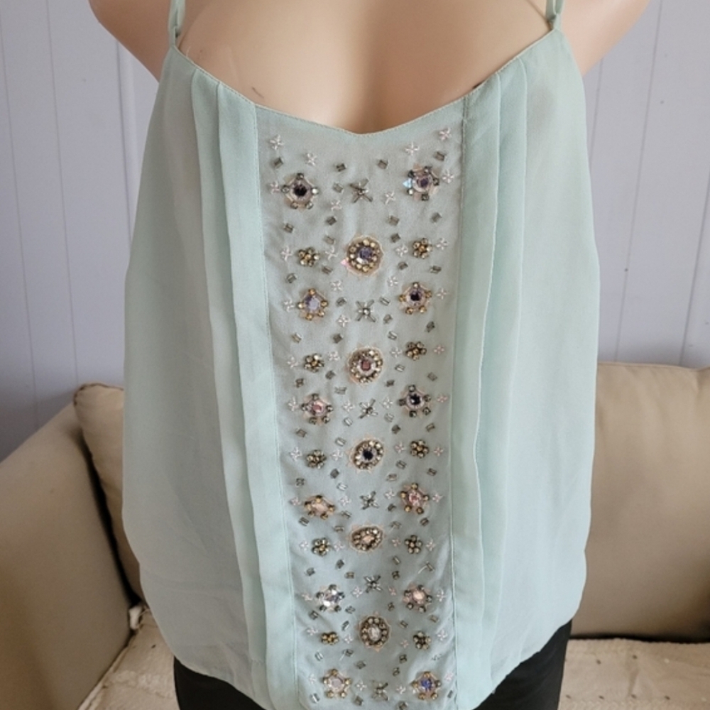 REDUCED EMBELLISHED TOP FROM CHARLOTTE RUSSE  XL